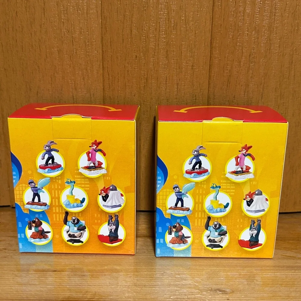 McDonald’s 2025 Happy Meal X Zootopia 2 Collectible Toy #4 Gary De’Snake 2 Pcs